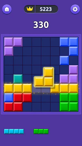 Gameplay screenshot 1 from Block Blitz: Puzzle Adventure - Puzzle game
